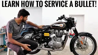 Complete Periodic Service : Bullet 350 : Detailed Guide