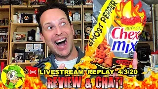 Chex Mix™ | HOT & SPICY | GHOST PEPPER Review 👻🌶️ | Livestream Replay 4.3.20 | Peep THIS Out!