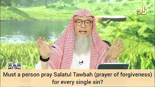 Should a person pray Salatul Tawbah (Prayer of forgiveness) for every single sin? - assim al hakeem