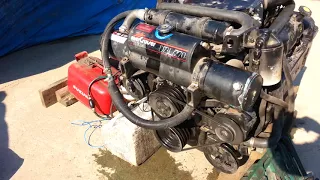 Mercruiser diesel 7.3L V8 start