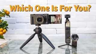 SONY ZV1 vs. DJI POCKET 2 - WHICH ONE IS FOR YOU?