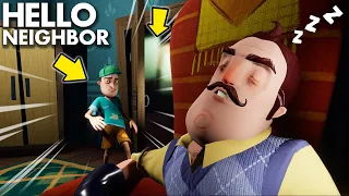 The Neighbor's *NEW* SECRET LAIR!!! | Hello Neighbor Gameplay (Mods)