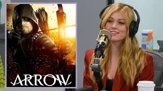 Katherine McNamara Talks Final Season of 'Arrow' + New 'Arrow' Spinoff