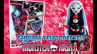 Monster High Ghoulia Yelps (Dead Fast) SDCC 2011 - UNBOXING