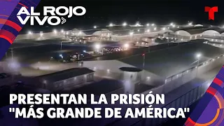 Inauguran la cárcel más grande de Latinoamérica en El Salvador