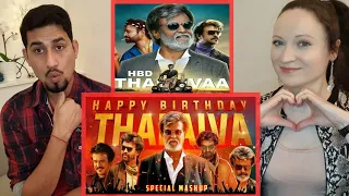 Superstar Rajinikanth Birthday 🎈💕🎂 Mashup 2020 Reaction | Rajinikanth Mashup | Addi & Marcia