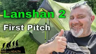 Lanshan 2 first pitch. Easy to set up