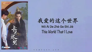 我爱的这个世界 The World [长月烬明 Till The End of The Moon OST] - Chinese, Pinyin & English Translation 歌词英文翻译