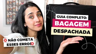 REGRAS BAGAGEM DESPACHADA 2024: QUANTO CUSTA | ITENS PROIBIDOS | O QUE PODE LEVAR NA MALA DE 23KG