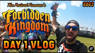 FORBIDDEN KINGDOM 2023 DAY 1 VLOG [I WAS AT 14 DIFFERENT SETS!]