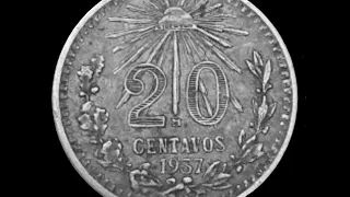 ((( 20 CENTAVOS PLATA 1937 )))  *** CON SU PRECIO APROXIMADO ***