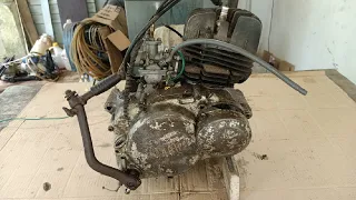 Yamaha 80cc Two Stroke Engine Restoration | Yamaha GT80 Engine full Restoration