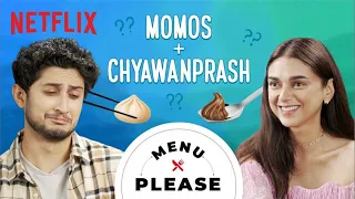 Aditi Rao Hydari Tries The MOST AJEEB Food Combinations | Menu Please | Ajeeb Daastaans