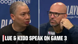 Tyronn Lue & Jason Kidd react to Mavericks' Game 3 win vs. Clippers | NBA on ESPN