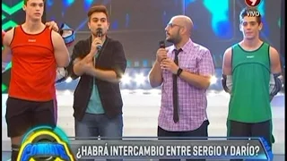 Sergio y Darío intercambian de equipo. (20-10-14)