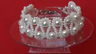 Cute and Elegant Pearl Bracelet ... Class # 165 !!!
