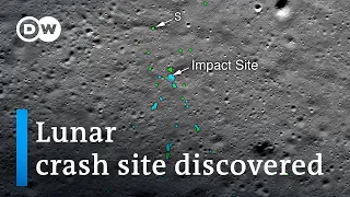 Indian amateur astronomer discovers Chandrayaan 2 Vikram moon lander crash site | DW News