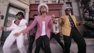 Uptown funk but random effects play and they actually stop and wait a miniute