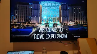 A night in Rove Hotel EXPO City (Sept. 3,2022)