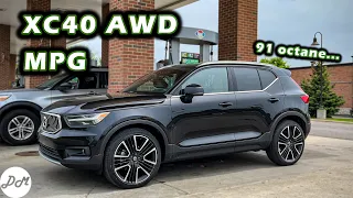2022 Volvo XC40 T5 AWD – MPG Test | Real-world Highway Fuel Economy