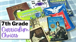 7th Grade Homeschool Curriculum Choices 2023-2024 | Homeschool Middle School