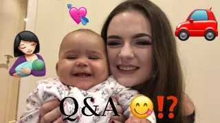 Get To Know Me and Q&A (Breastfeeding, Modified Cars, Teen Mum)