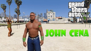 GTA 5 mod John Cena - ГТА 5 моды - ОБЗОР мода