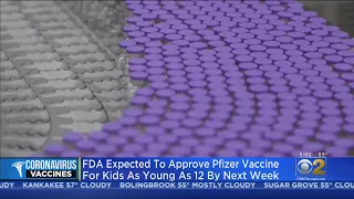 FDA Could Authorize Pfizer Vaccine For Kids As Young As 12 By Early Next Week