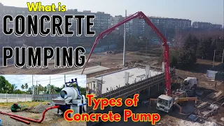 What is Concrete Pumping - Types of Concrete Pumps - Civil Engineering