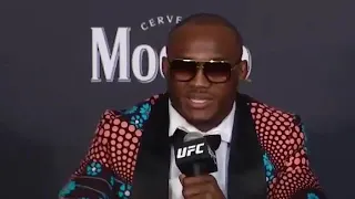 UFC 235 Post Fight Press Conference TYRON WOODLEY & KAMARU USMAN