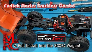 SCX24 - Furitek Brushless Starter Install! The Venom & Lizard Pro are Perfect for a first Brushless