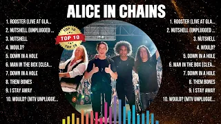 Alice In Chains Greatest Hits 2024 - Pop Music Mix - Top 10 Hits Of All Time