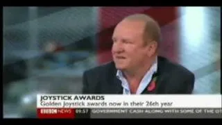 Golden Joystick Awards 2008 on BBC Breakfast News