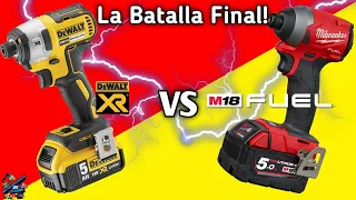 Dewalt vs Milwaukee La Batalla Final! Cual De Los Dos Es Mejor / XR vs Fuel