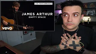 First Reaction - James Arthur - Empty Space LIVE