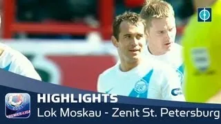 HIGHLIGHTS | Lok Moskau - Zenit St. Petersburg (0:1) | Premjer Liga | 24. Spieltag | 13.04.2013