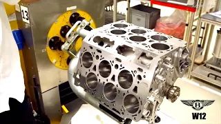 BENTLEY W12 Engine - PRODUCTION ASSEMBLY - Engine W12 Factory