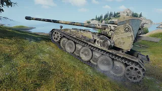 Grille 15 - AP only - 9,5K Damage - 5 Kills - World of Tanks