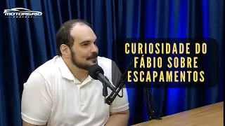 Início da curiosidade do Fábio sobre escapamentos | Motorgrid Brasil Podcast