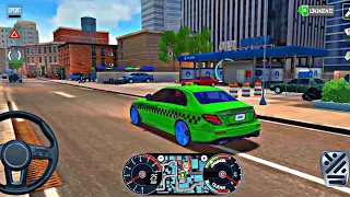 Mercedes Benz Taxi Sim 2023 🚖👮‍♂️ Android iOS Gameplay #16 King of games