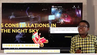 5 Constellations In The Night Sky | Constellations | Interesting Insights | A preteen's Perspective