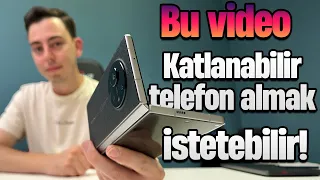 Katlanabilir telefon almak için sebep: TECNO PHANTOM V Fold inceleme!