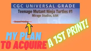 My plan to acquire a TMNT # 1 first print