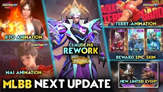 REWORK M6 PRIME SKIN | KOF'97 ENTRANCE ANIMATION | EPIC SKIN 100 DM EVENT - Mobile Legend #whatsnext