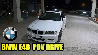 2000 BMW E46 330Ci Exhaust Sound - POV NIGHT DRIVE