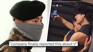 V's SHOCKING POST TRENDS! V Accidentally Posts & DELETES Pic Holding Gay Lover On IG? Manager SPOKE