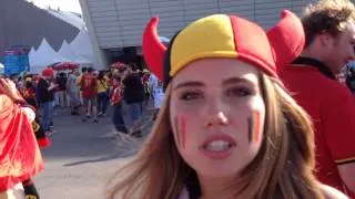 Internethype Axelle Despiegelaere: "Halve finale tegen Nederland"
