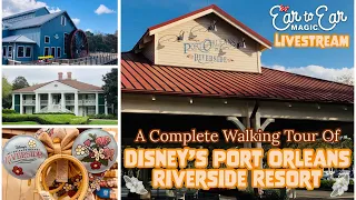 🔴 LIVE - Disney’s Port Orleans Riverside Resort - Complete Walking Tour 06.29.23