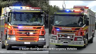 QFRS - 636A and 635L Responding (Helensvale & Beenleigh)
