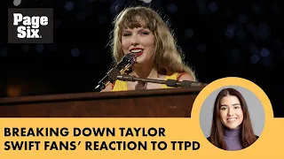 Taylor Swift's 'The Tortured Poets Department': breaking down fans reactions